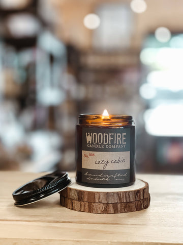 Wood Wick Soy Candle  | Apple Fest