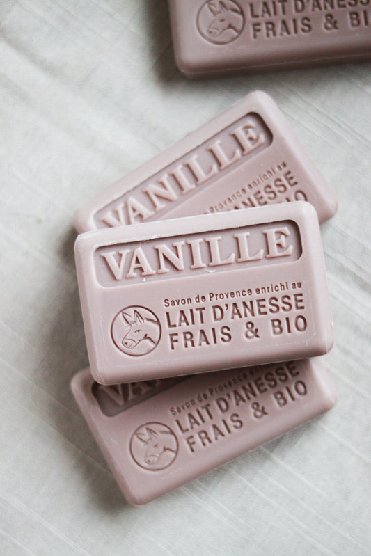 100g Bio Donkey Milk French Soap - Vanilla